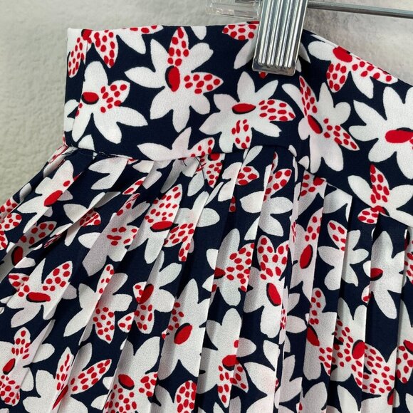 NEW $79 J Crew Womens Plus 20 Ditsy Floral Pleated Mini Skirt - Picture 3 of 10